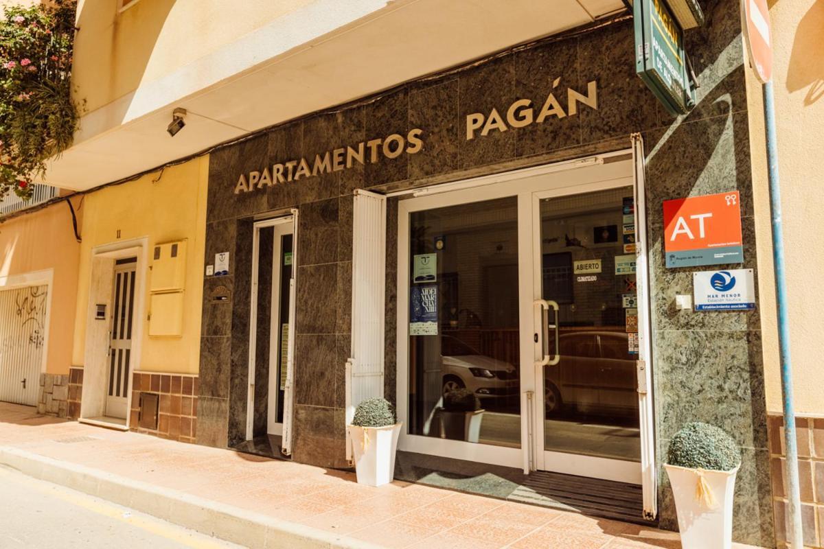 Apartamentos Pagan Santiago De La Ribera Exterior foto